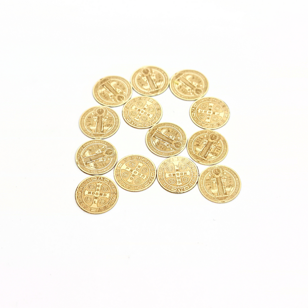 Juego de Arras Oro Amarillo San Benito 14k